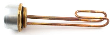 Domestic Single Immersion Heater | Copper Domestic single element immersion heater in copper