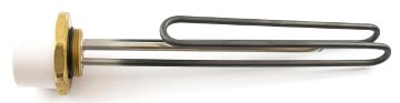 Domestic single element immersion heater in incoloy